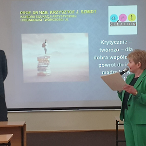 Wykład prof. dr hab. Krzysztofa J. Szmidta