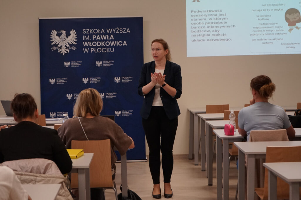 Prowadząca szkolenie