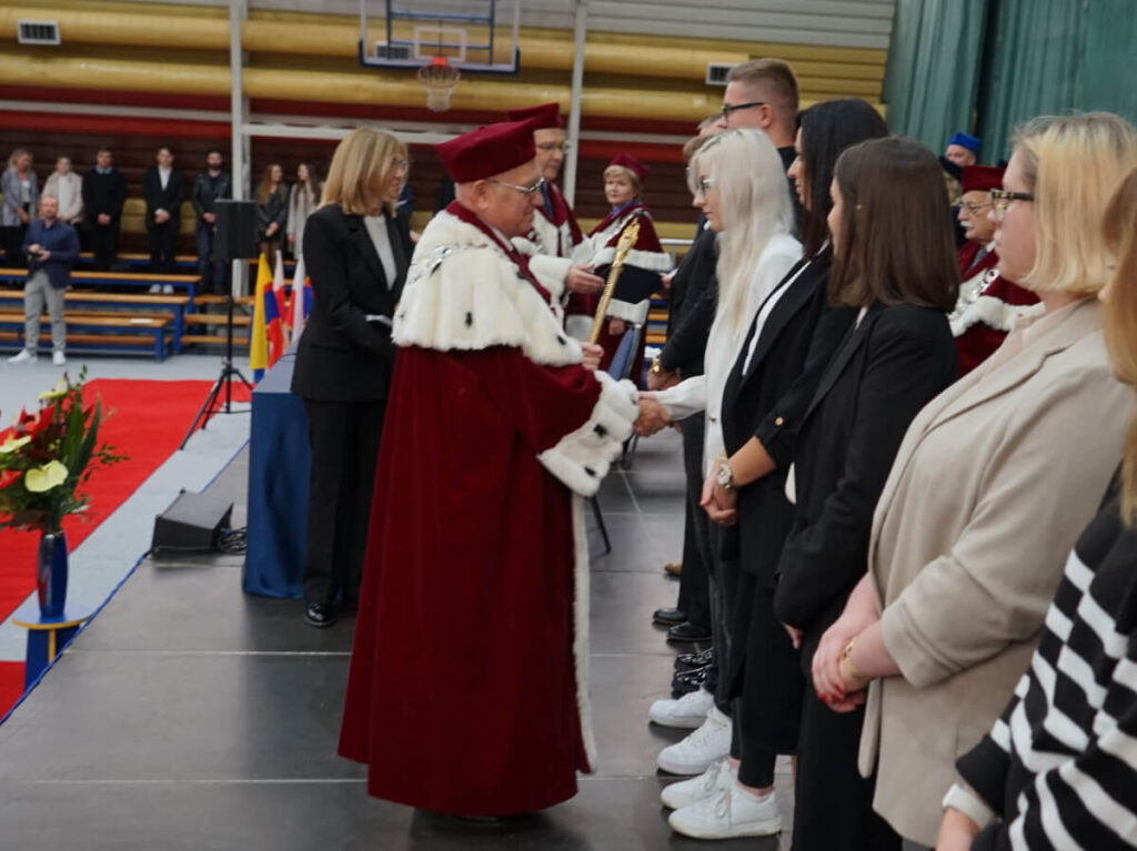 Powitanie nowych studentów