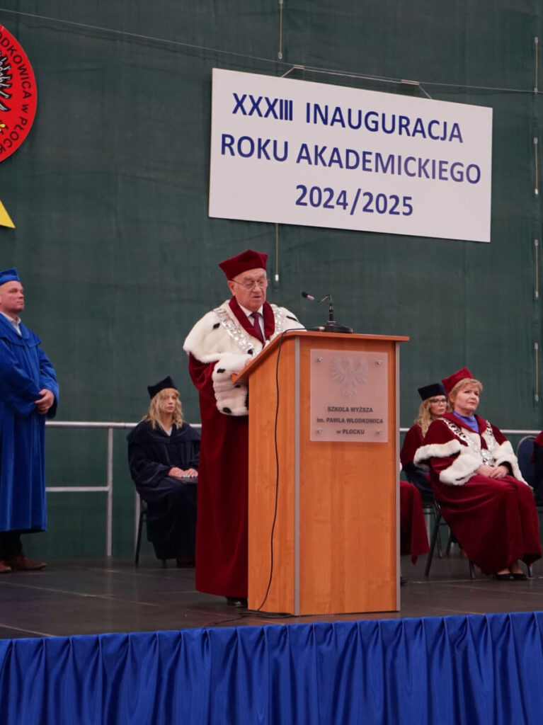 Wystąpienie przedstawicieli władz uczelni