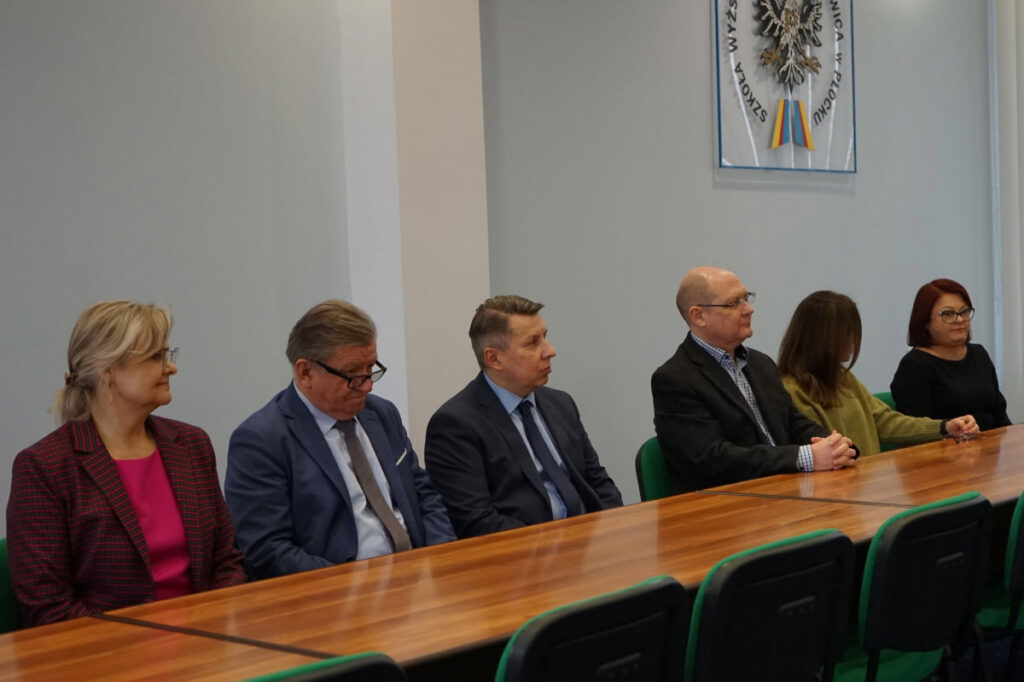 Przedstawiciele władz uczelni