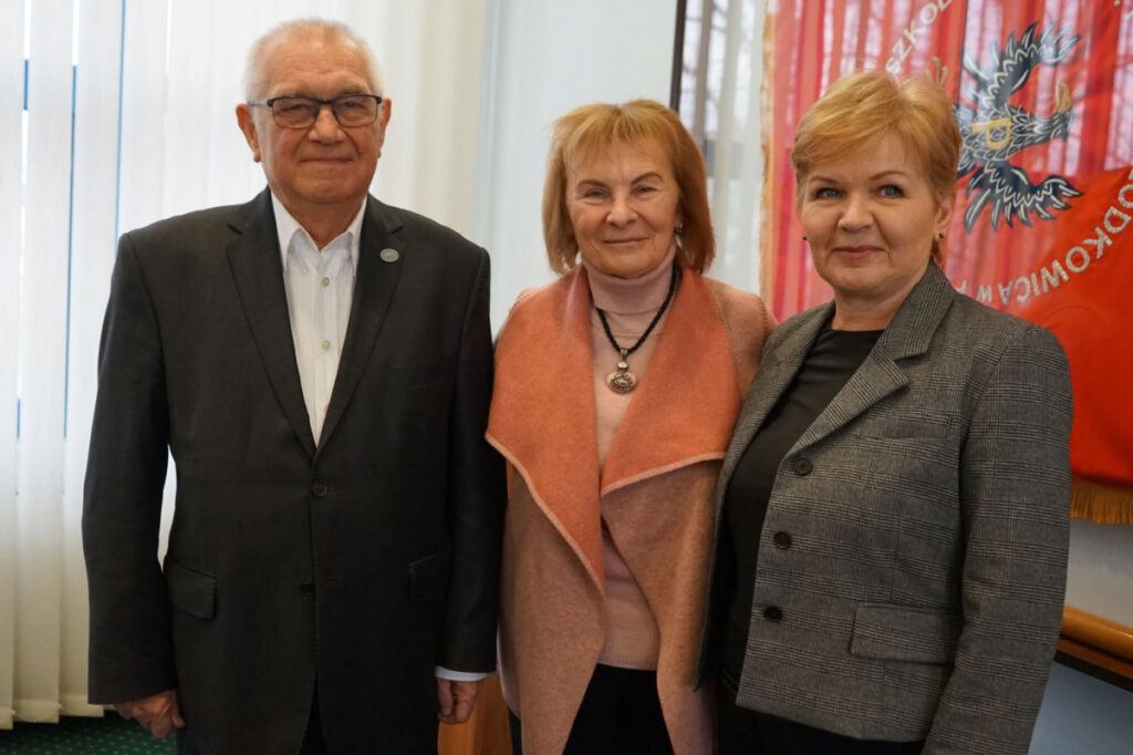 Rektor i goście z Ukrainy