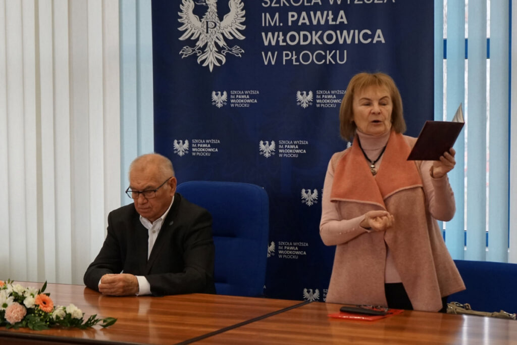 Przemówienie przedstawicieli władz Akademii Nauk Pedagogicznych z Ukrainy