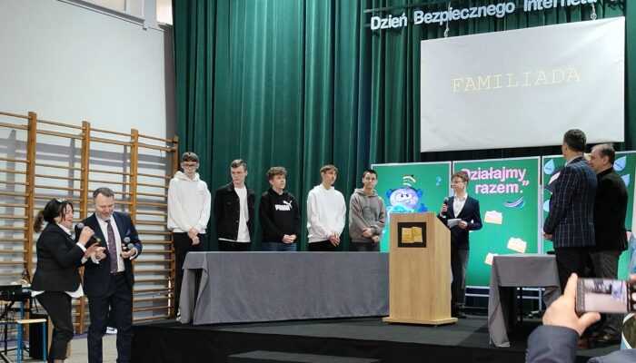 Dzień bezpiecznego internetu w Zespole Szkół im. St. Staszica w Gąbinie