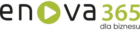 Logo programu Enova 365 dla biznesu