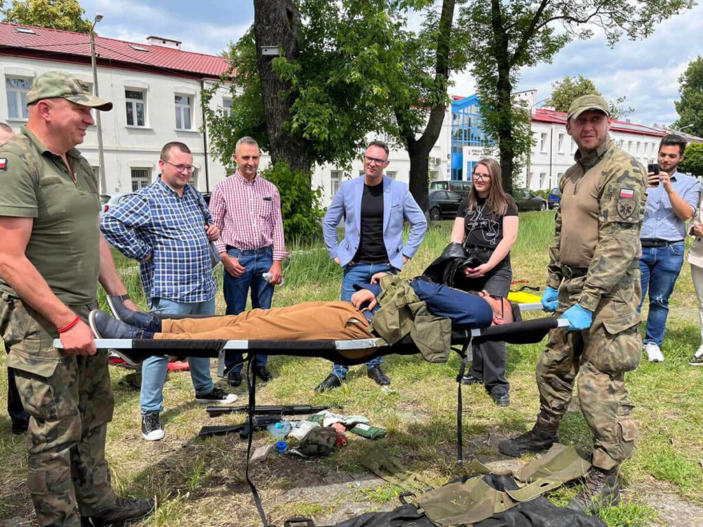 Zajęcia z udzielania pierwszej pomocy