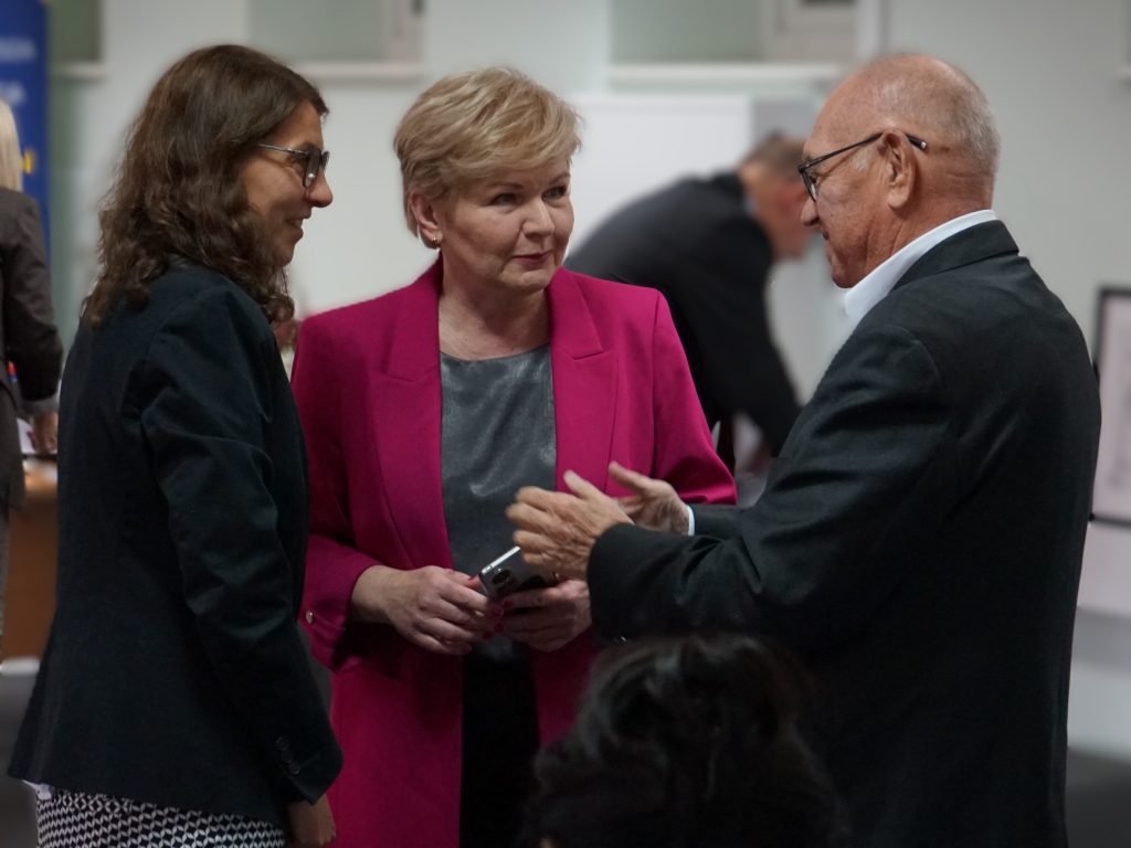 dr hab. Justyna Kusztal, prof. UJ oraz prof. M. Kamińska