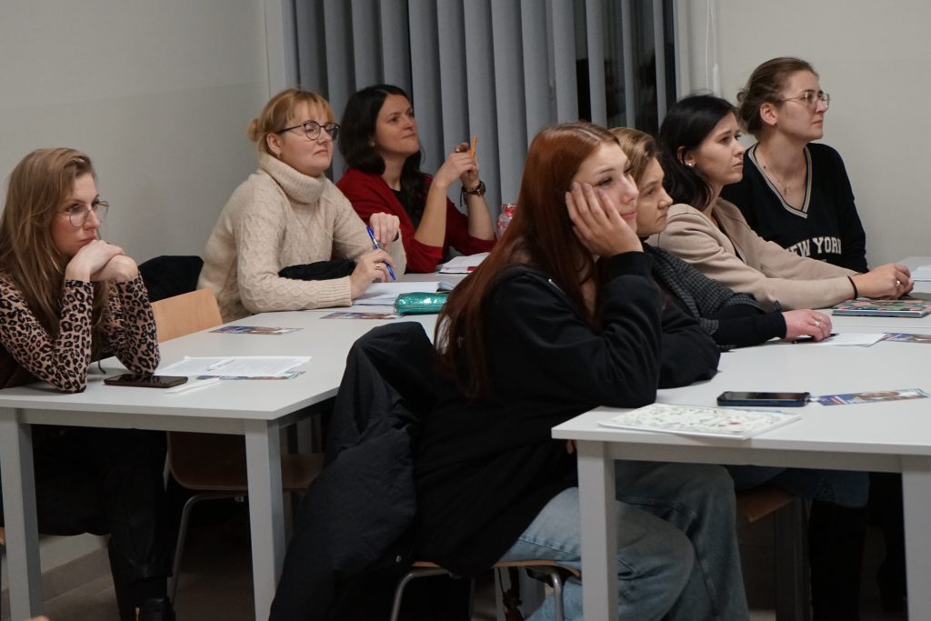 Grupa szkoleniowa podczas zajęć